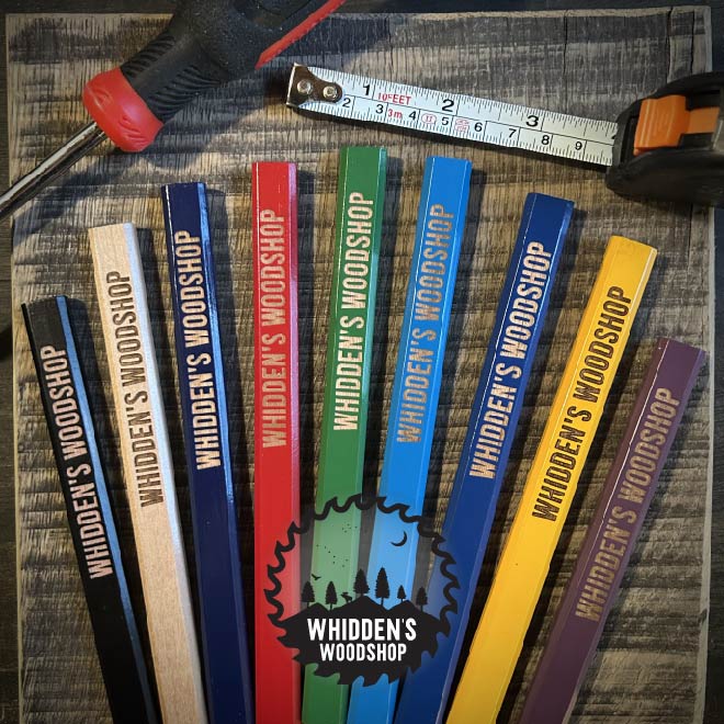 Personalized Engraved Carpenter Pencils