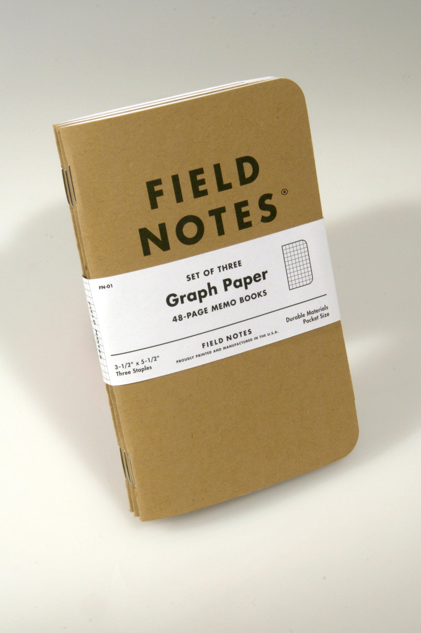 Field Notes: Original Kraft Notebook - 3 Pack