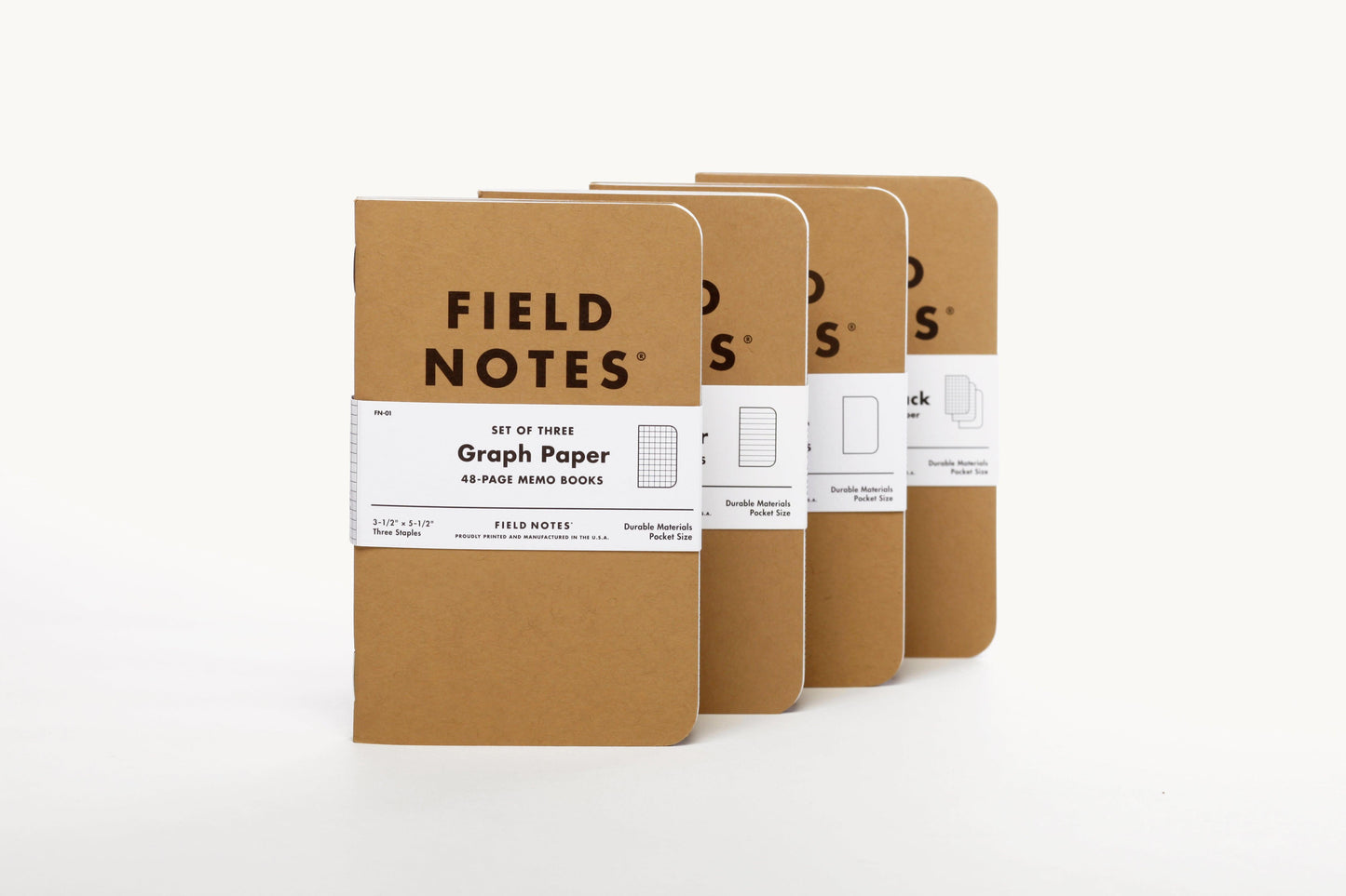 Field Notes: Original Kraft Notebook - 3 Pack