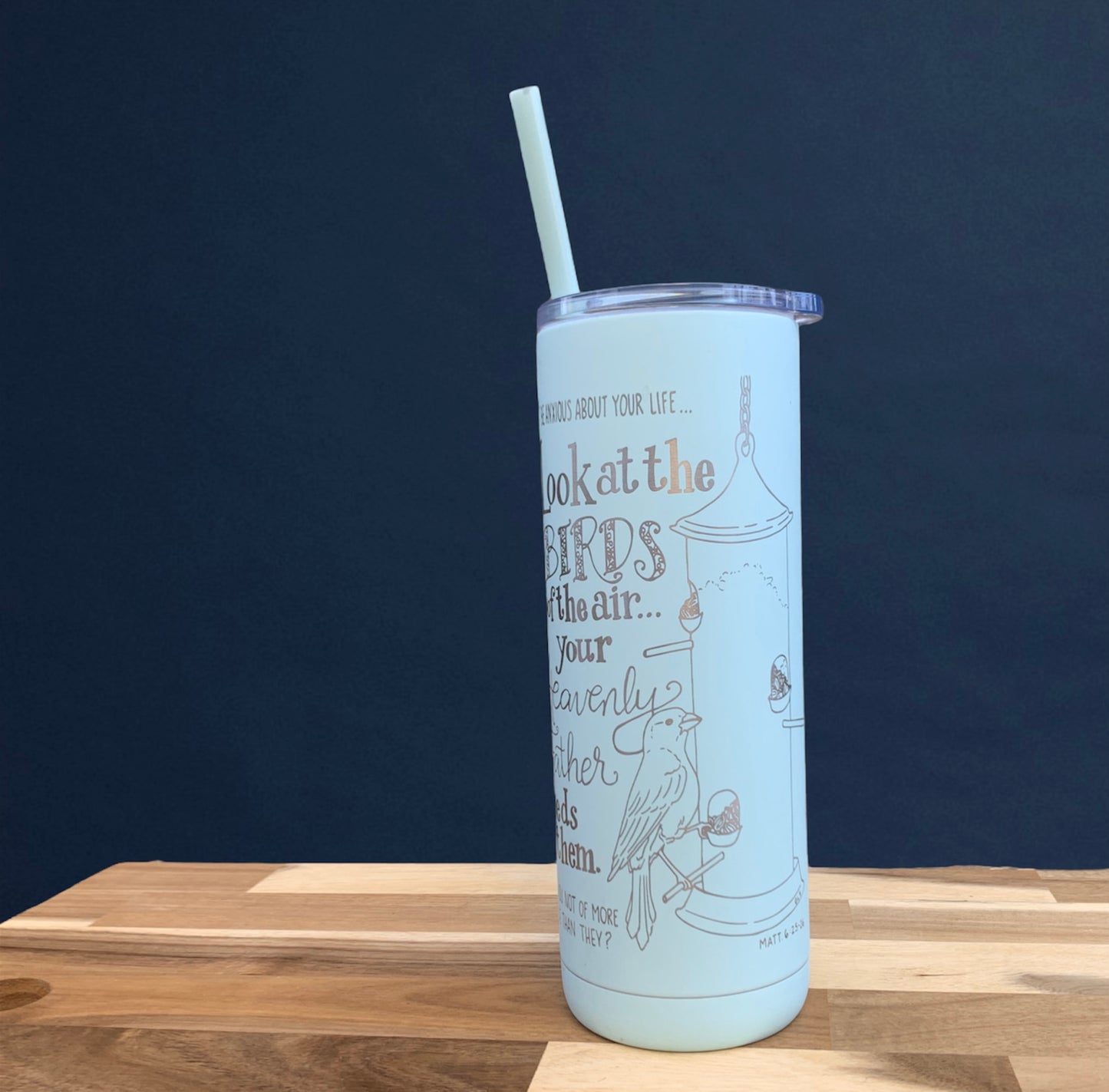 Do Not Be Anxious Personalized 20 oz Stainless Steel Cup