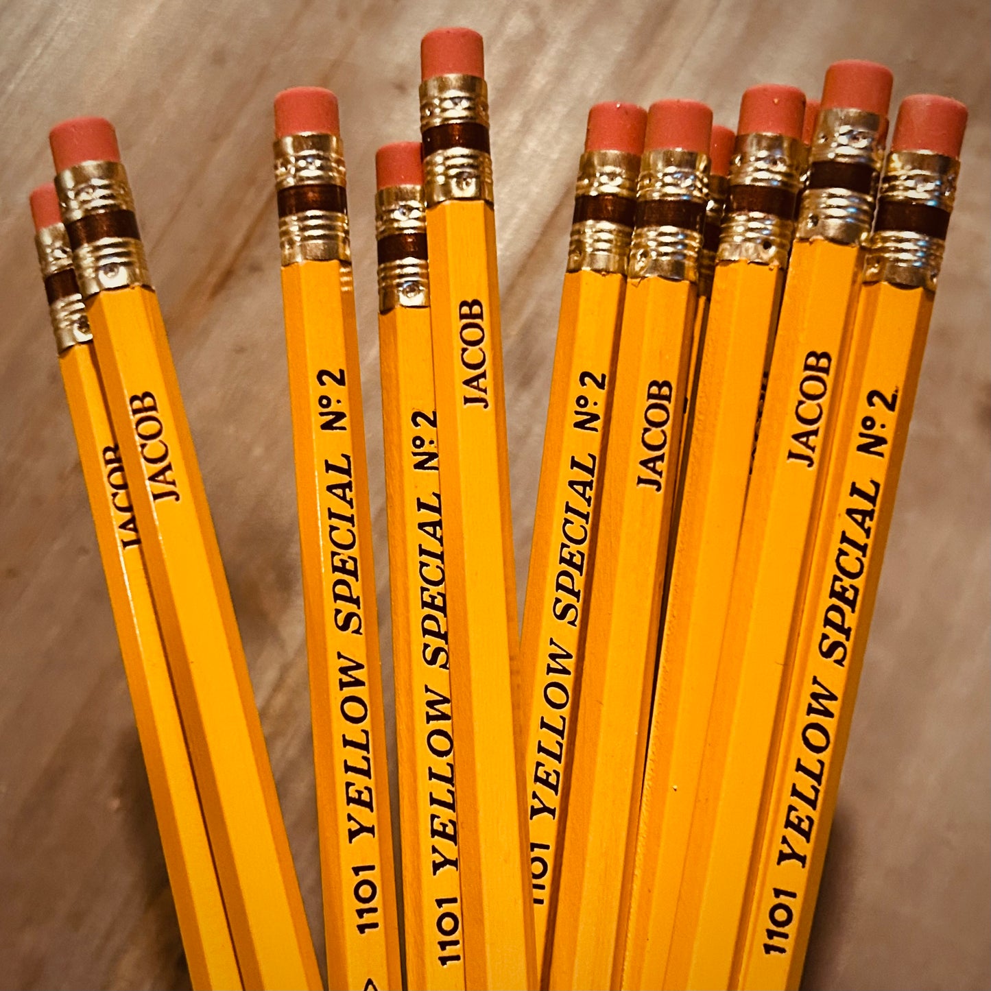 Custom Engraved Musgrave #2 Pencils – 12 Count – Made in USA