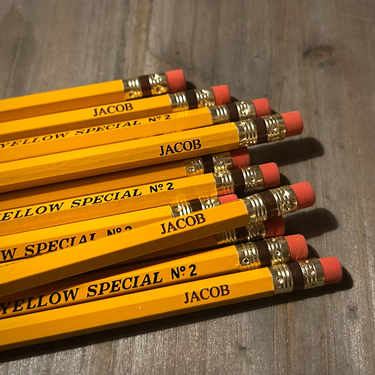 Custom Engraved Musgrave #2 Pencils – 12 Count – Made in USA