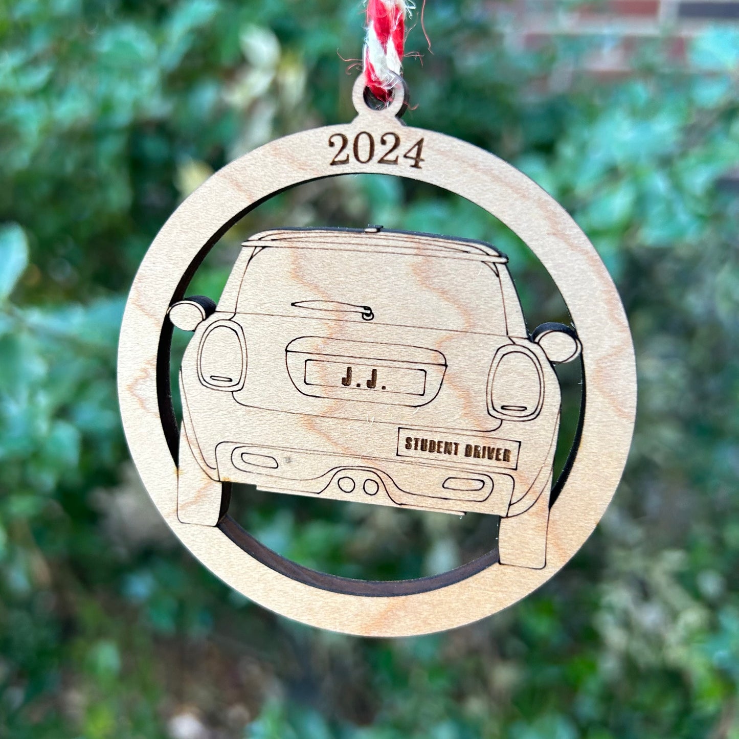Student Driver Car Ornament - Personalized