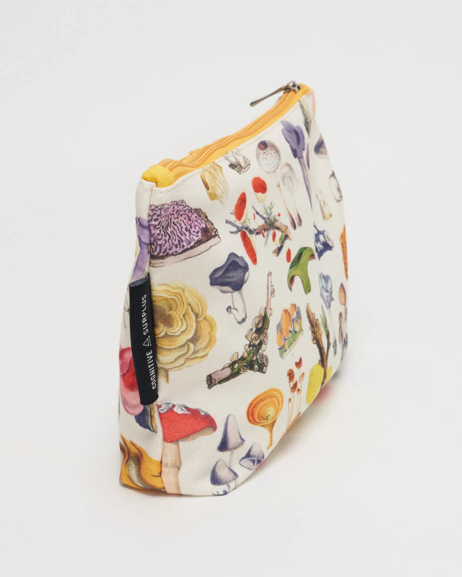 Woodland Mushrooms Pencil Pouch – Nature-Inspired Zipper Pouch for Pencils and Essentials