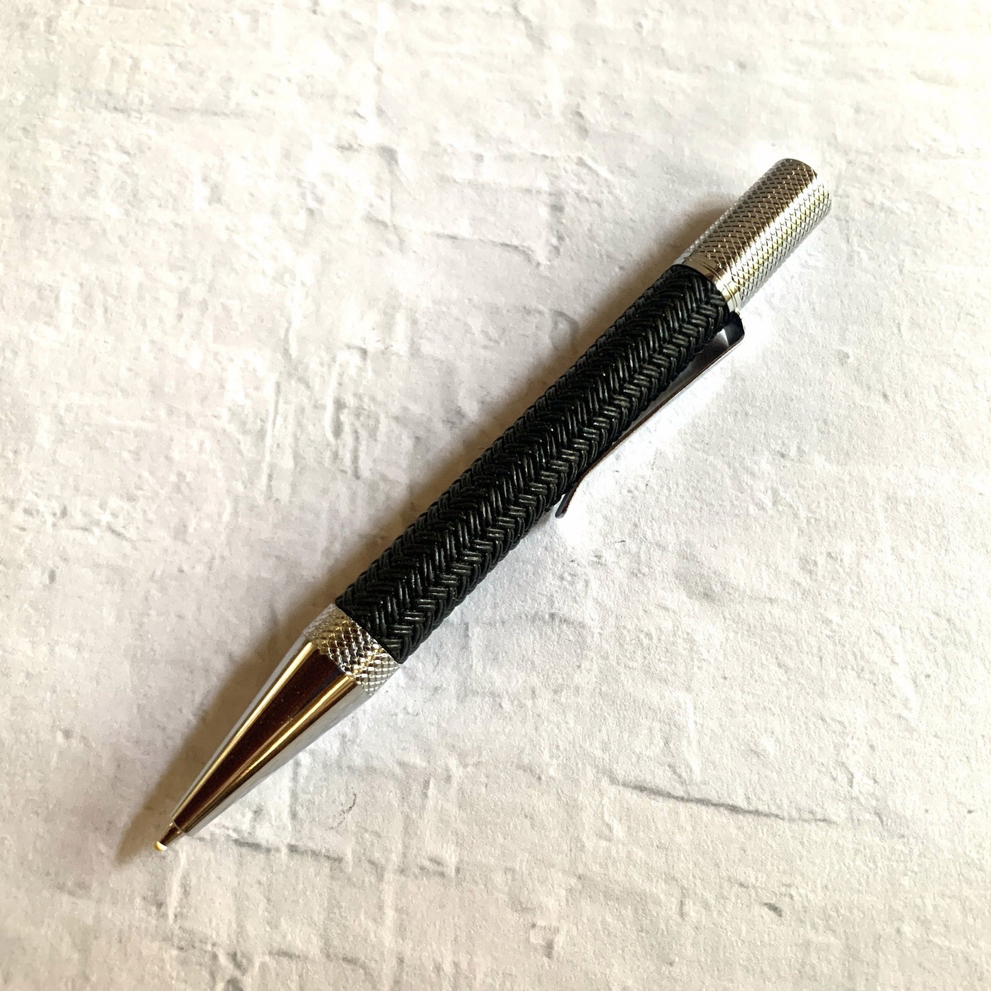 Braided Handcrafted Ballpoint Pen | Custom Ballpoint Pen | Ballpoint Pen | Handmade Luxury Pen | Textured Writing Pen