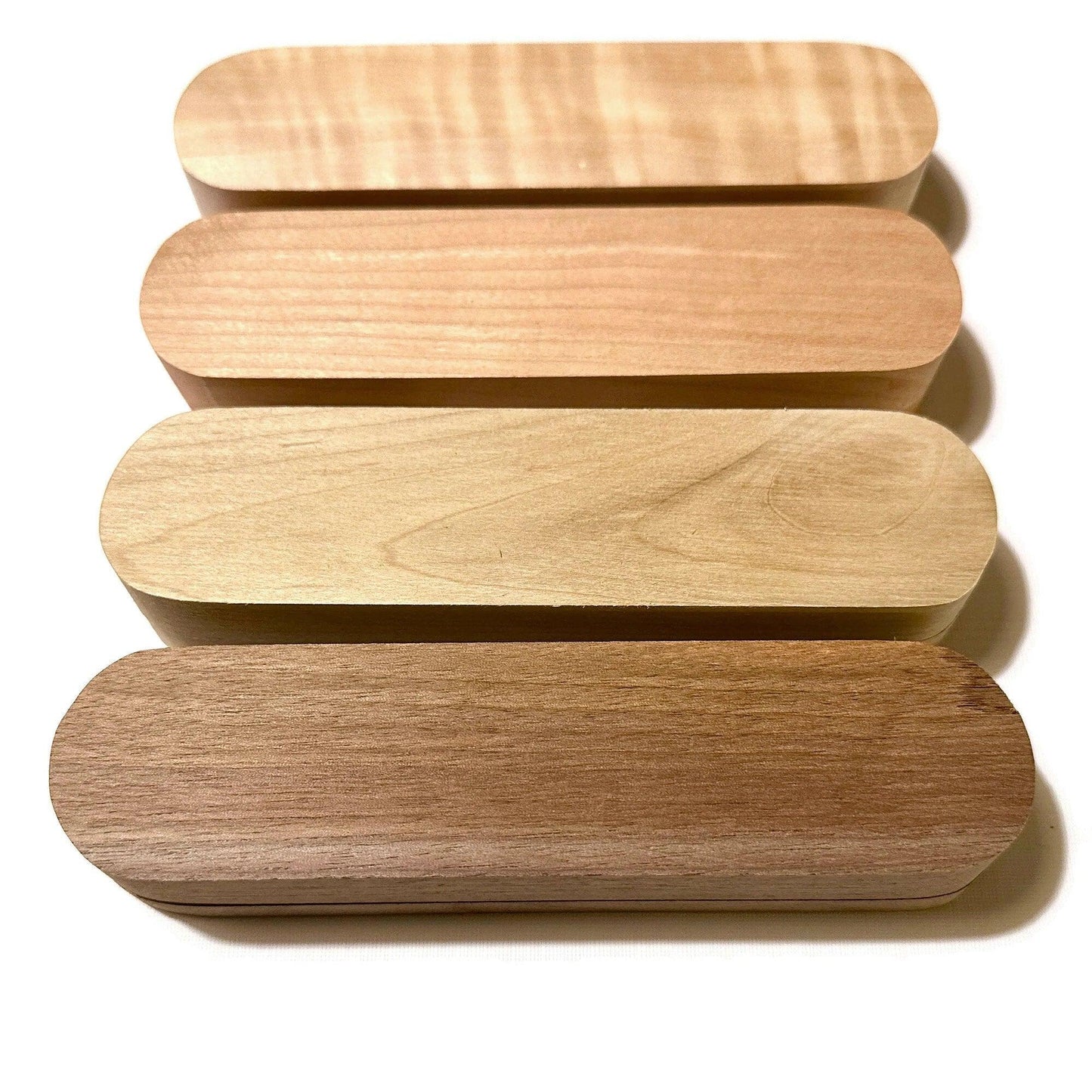 Handcrafted Rustic Wood Pen Box - Made to Last with Beautiful Natural Materials
