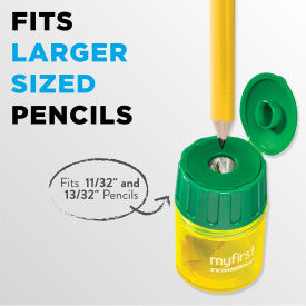Ticonderoga® My First Sharpener – Large Barrel Pencil Sharpener