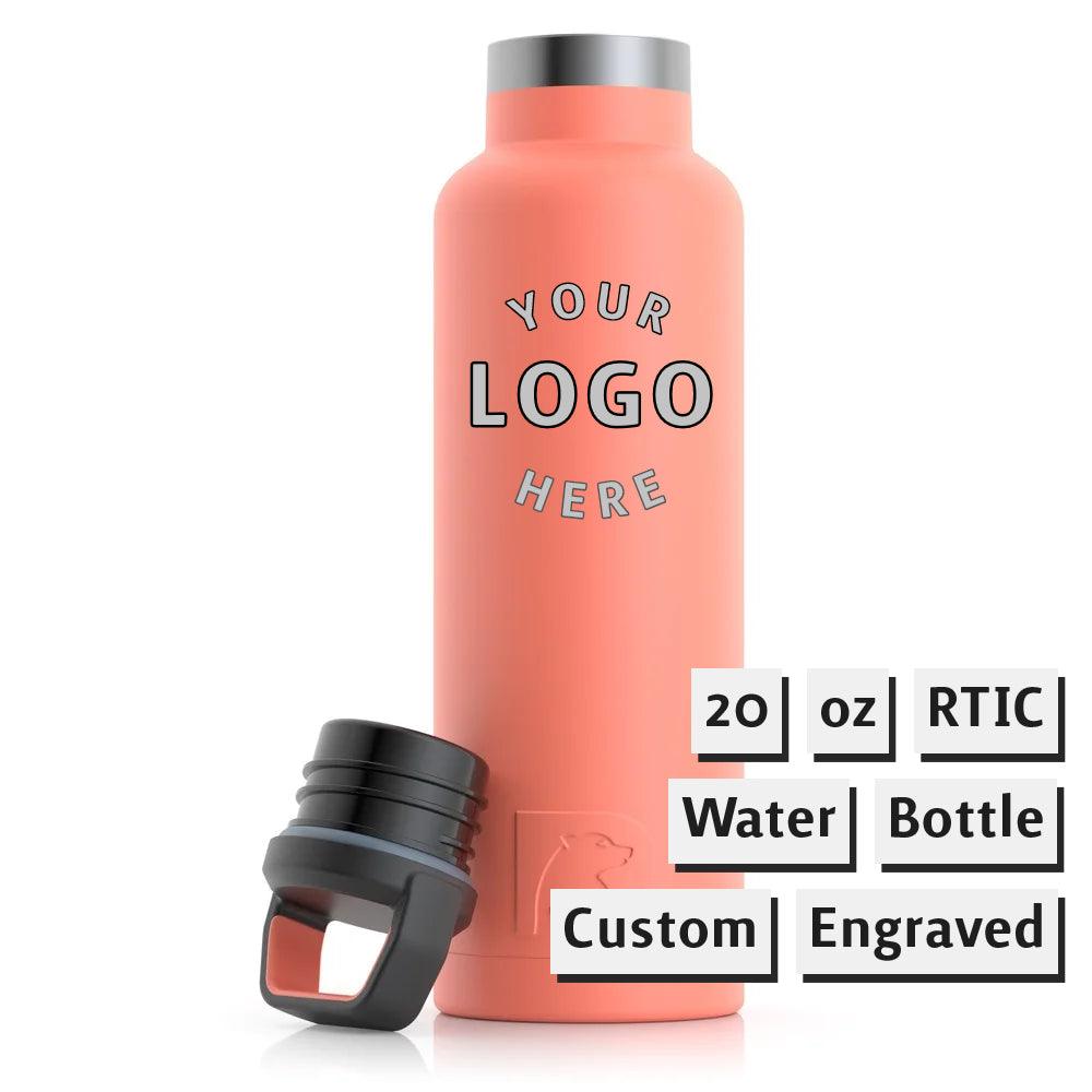 Personalized 20 oz RTIC Stainless Steel Water Bottles. – Whidden's Woodshop