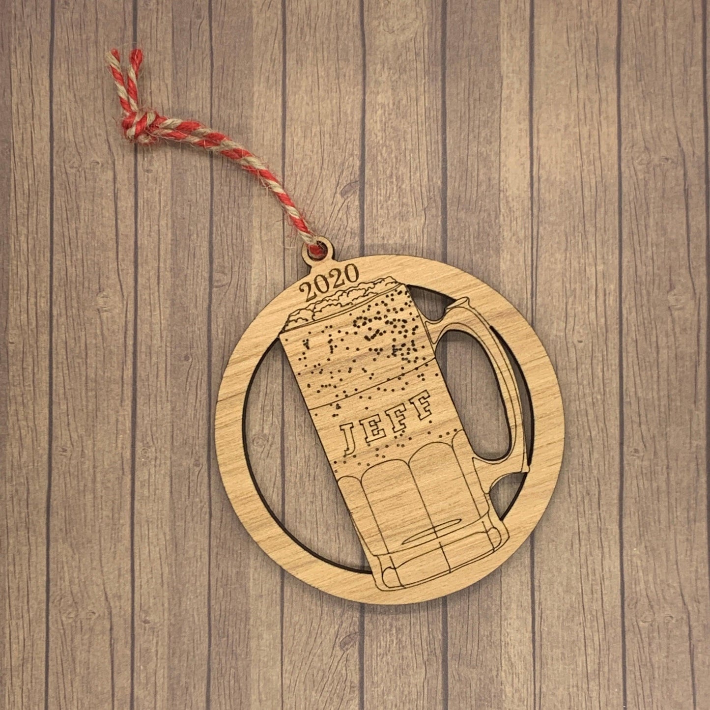Beer Stein Ornament - Personalized
