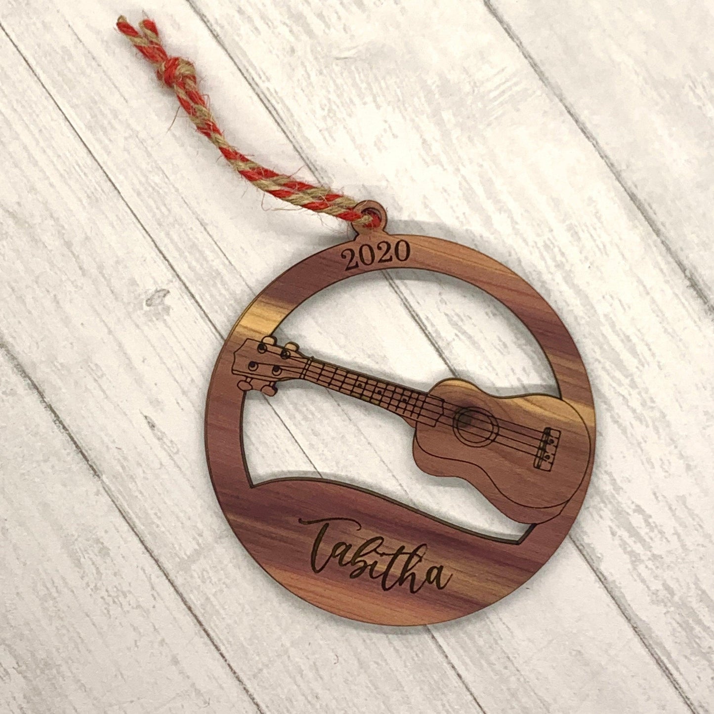 Ukulele Ornament - Personalized