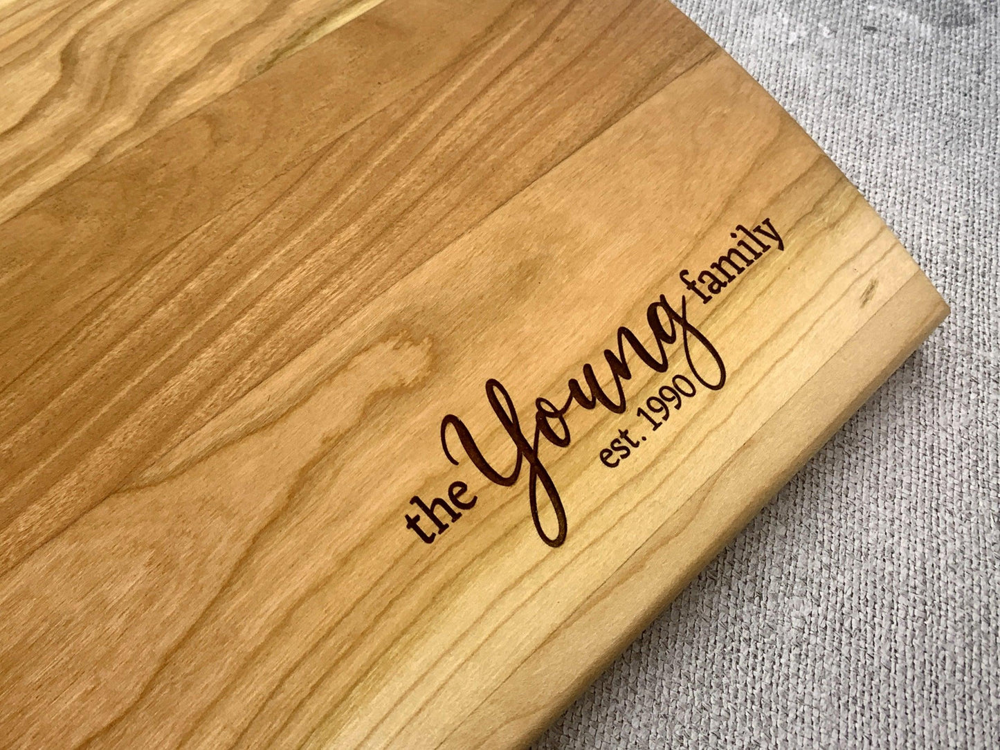 Custom Engraved Large Chopping Blocks
