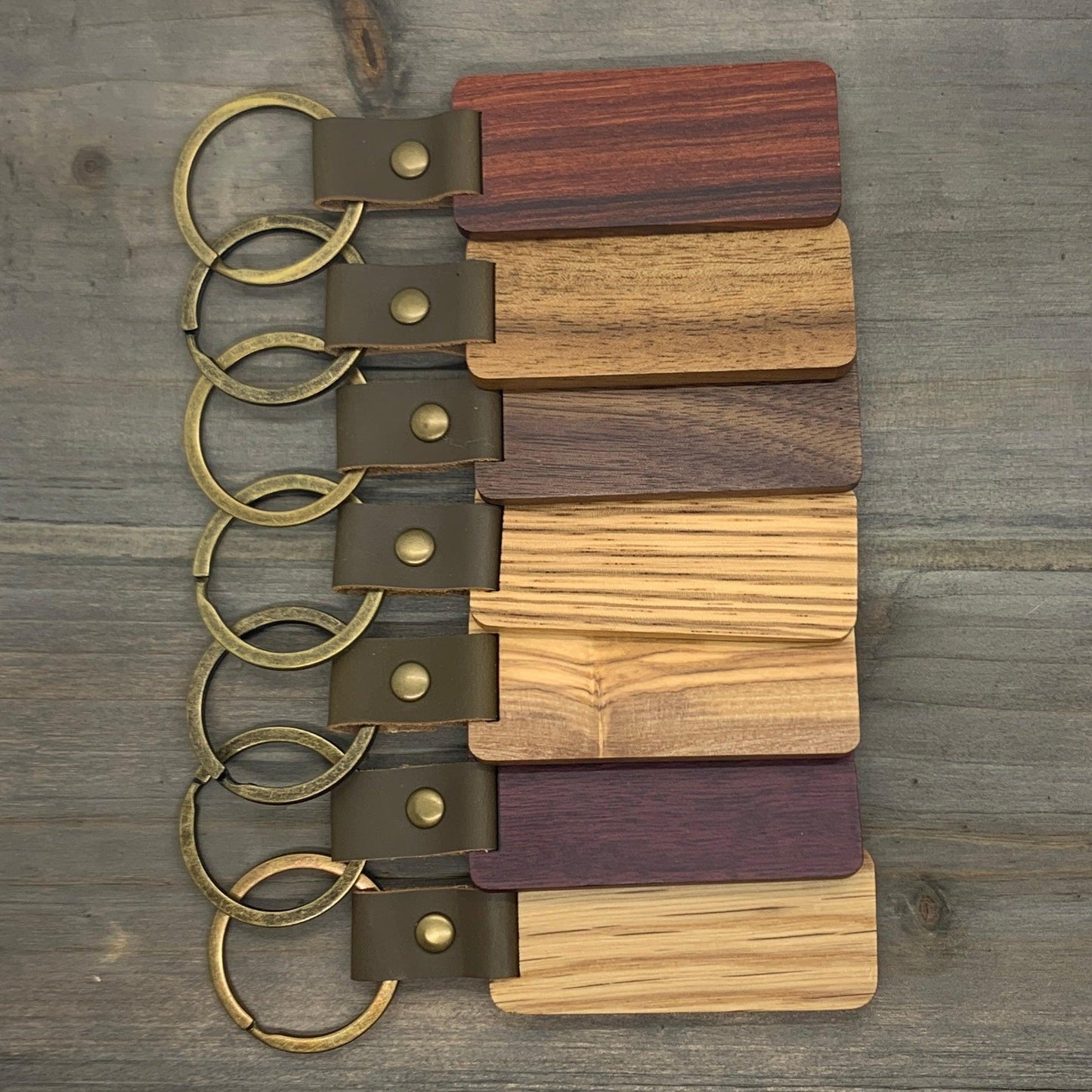 Wood Keychains - Custom Engraving Available