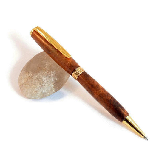 Handcrafted Pen |  Wood Pen | Ballpoint Pen | Graduation Gift | Koa Wood Pen |  Twist Pen | Gold - Whidden's Woodshop