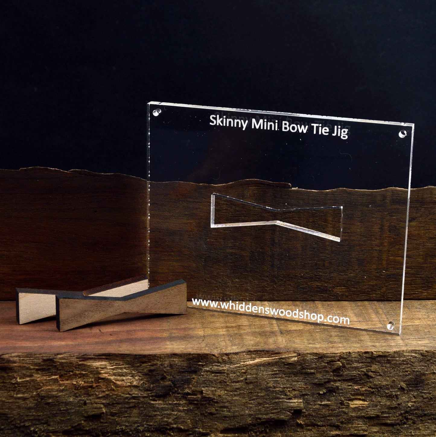 Blue Pine Inlay | Skinny Mini Wood Bow Ties | Board Stitcher | Thin Wood Bow Tie | Wood Inlay | Sets of 2, 4, or 8 | Template Available - Whidden's Woodshop