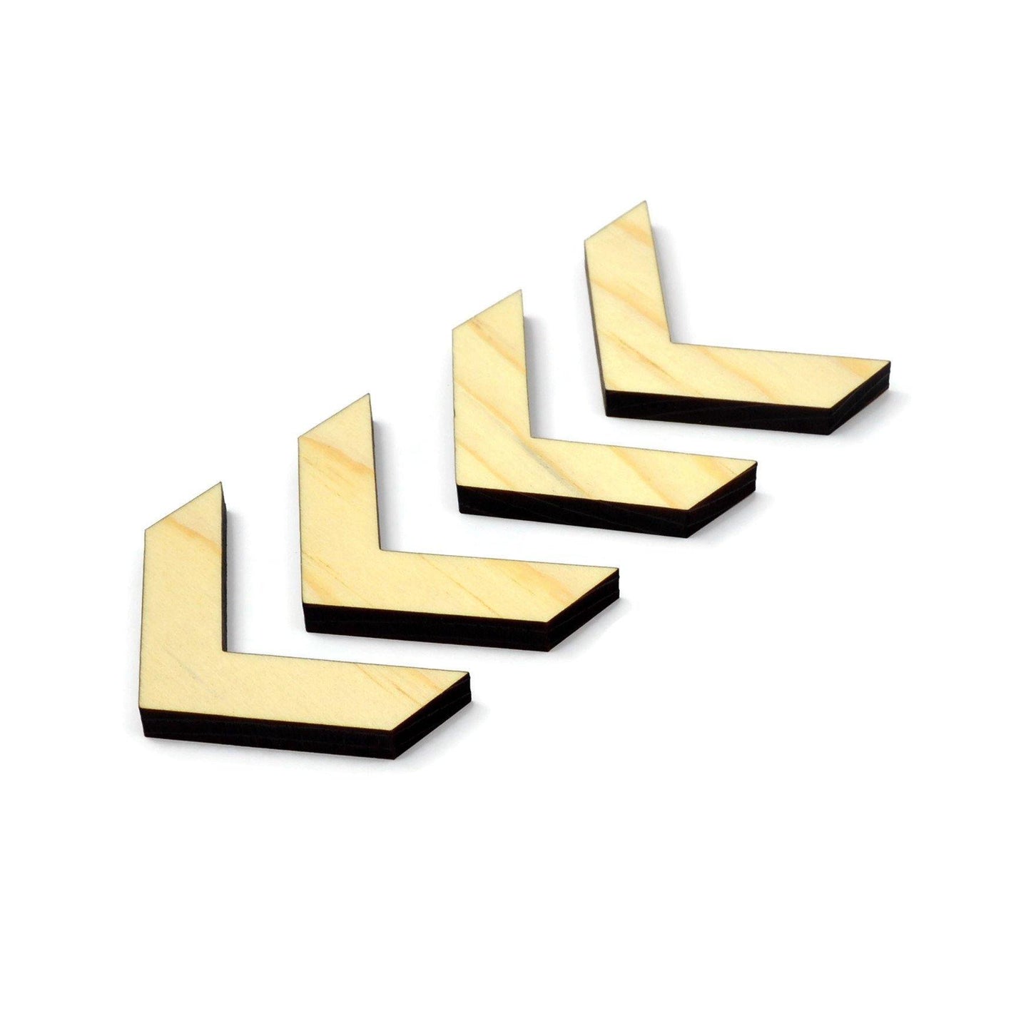 1/4 inch Black Walnut Inlay - Wood Chevron Accents - Whidden's Woodshop