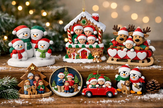 8 Best Personalized Family Ornaments