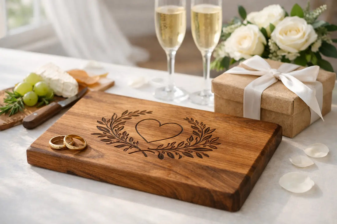 Why an Engraved Cutting Board Wedding Gift Works