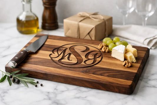 Why Monogram Cutting Boards Make Great Gifts