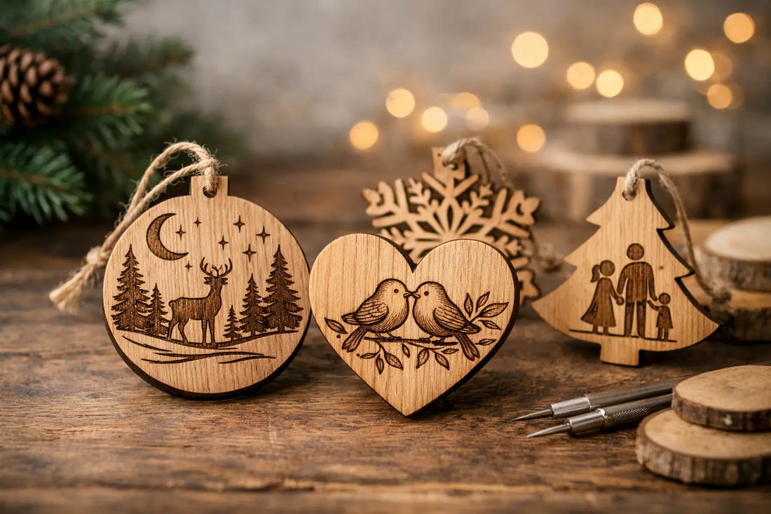 Engraved Wooden Ornaments That Mean More