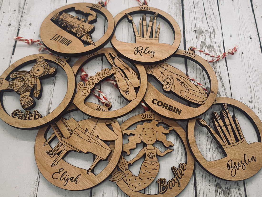 Timeless Treasures: Personalized Wood Ornaments for a Memorable Christmas