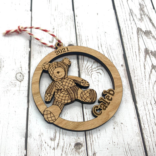 Baby First Christmas Ornament Personalized