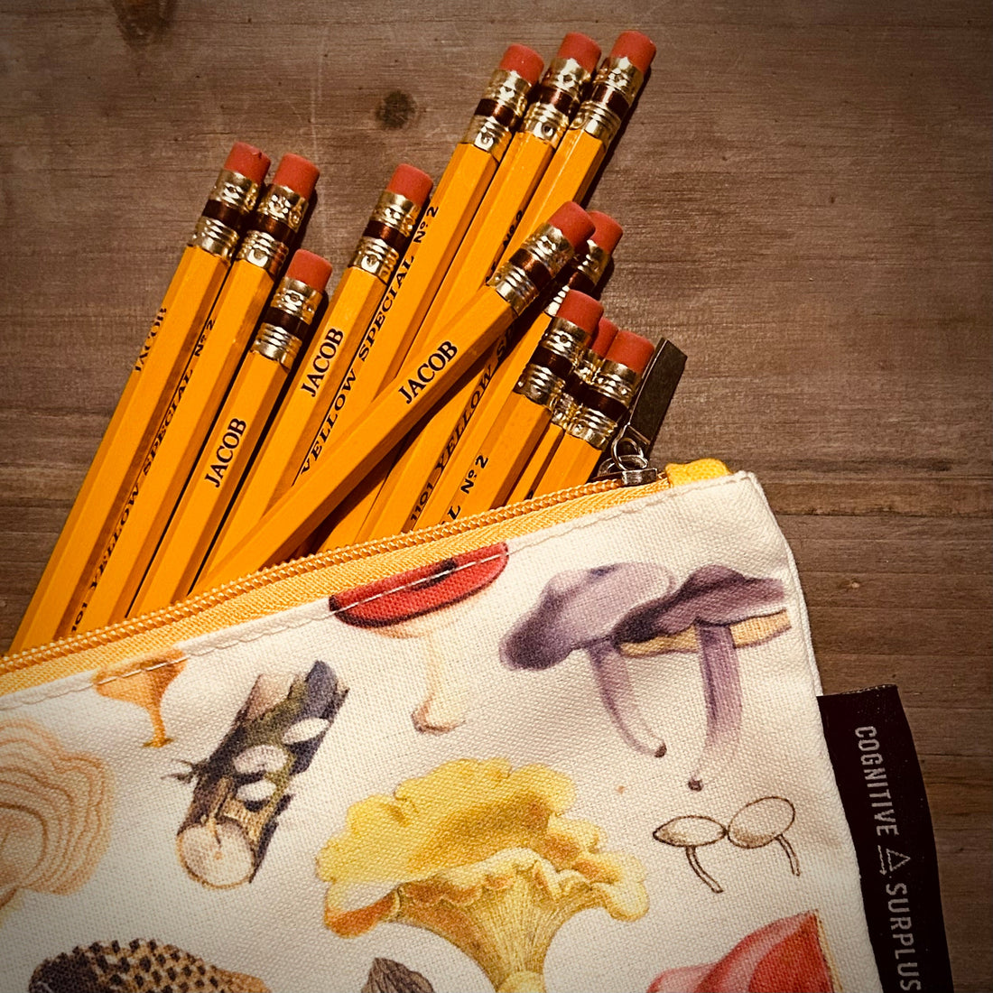 Custom engraved pencils for teachers, students, and personalized gifts