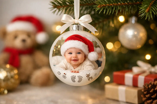 Baby First Christmas Ornament Personalized