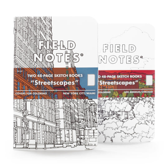 Field Notes: Streetscapes Sketch Book - 2 Pack
