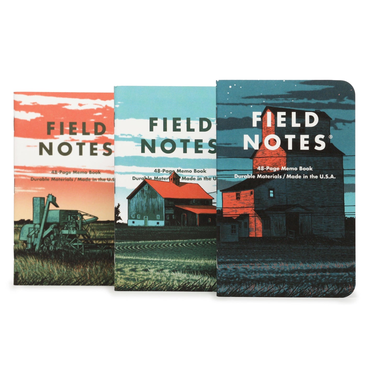 Field Notes: Heartland Edition Memo Book - 3 Pack