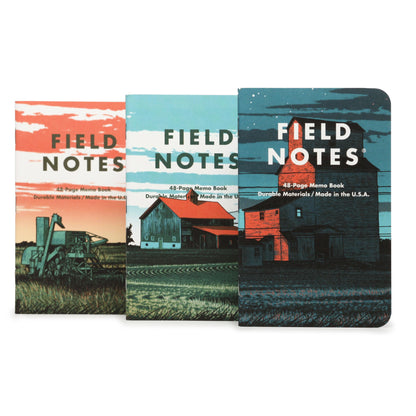 Field Notes: Heartland Edition Memo Book - 3 Pack