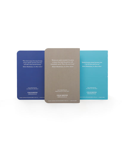 Field Notes: Is a River Alive? Memo Books - 3 Pack