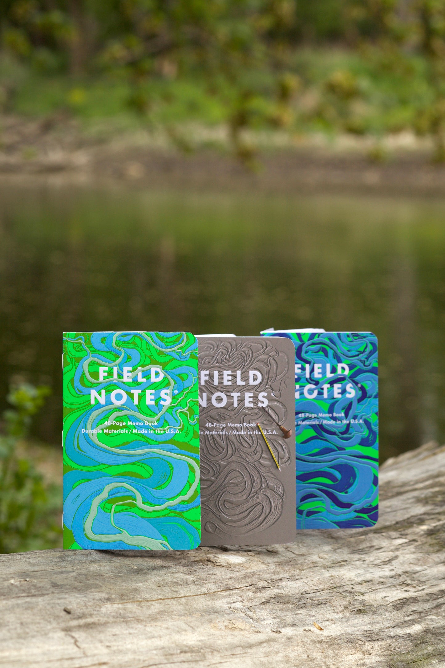 Field Notes: Is a River Alive? Memo Books - 3 Pack