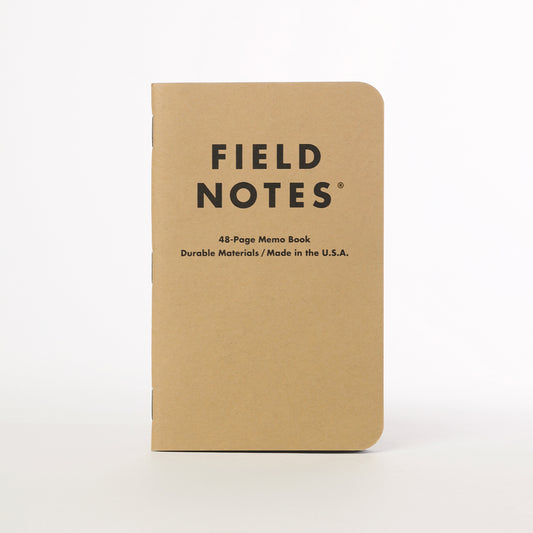 Field Notes: Original Kraft Notebook - 3 Pack