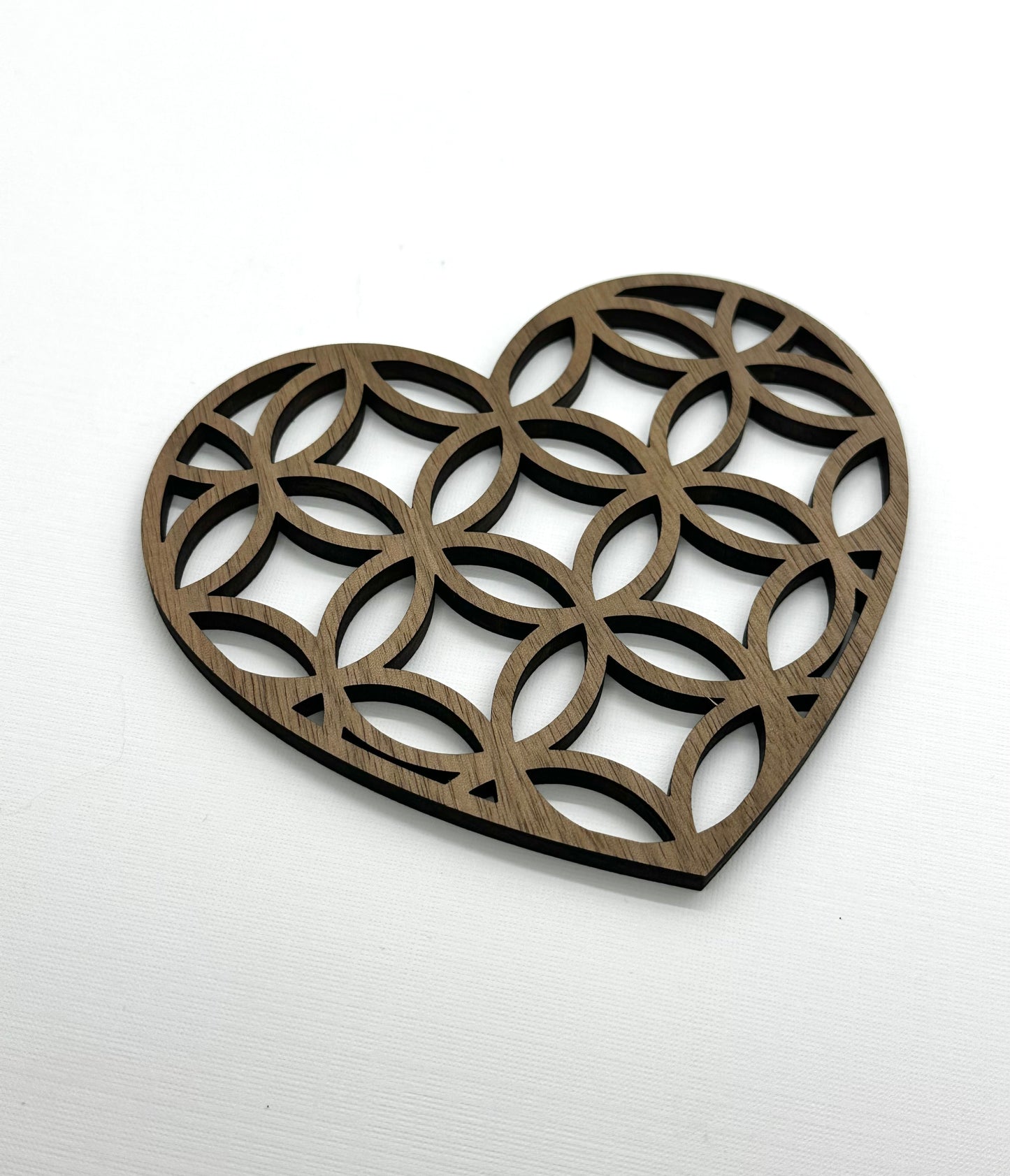 Handmade Wood Heart: Ideal for Valentine's Day and Anniversaries