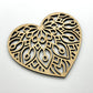 Handcrafted Wood Heart: Perfect Valentine's & Anniversary Gift