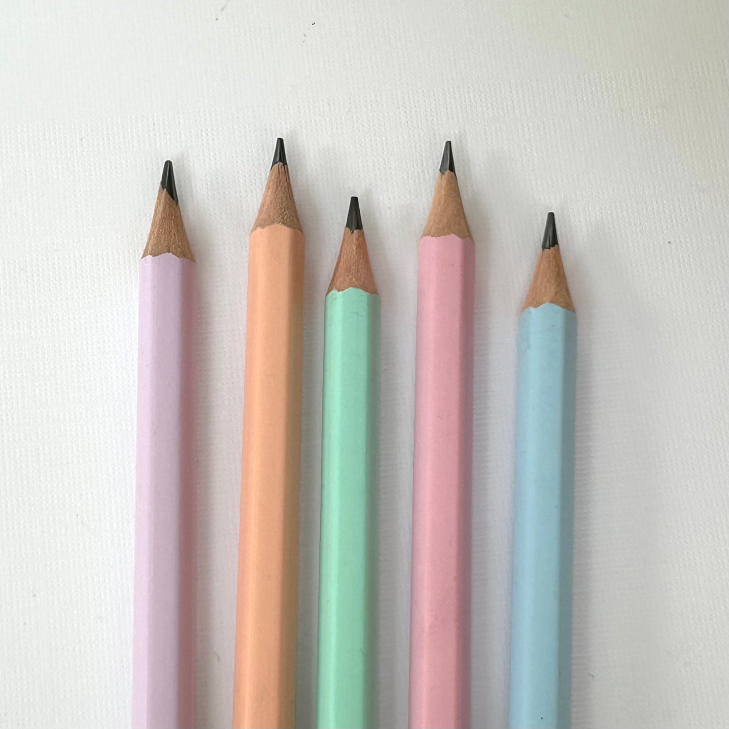 Custom Engraved Pastel Ticonderoga Pencils - 5 or 10 Pack | Back to School Student Gift