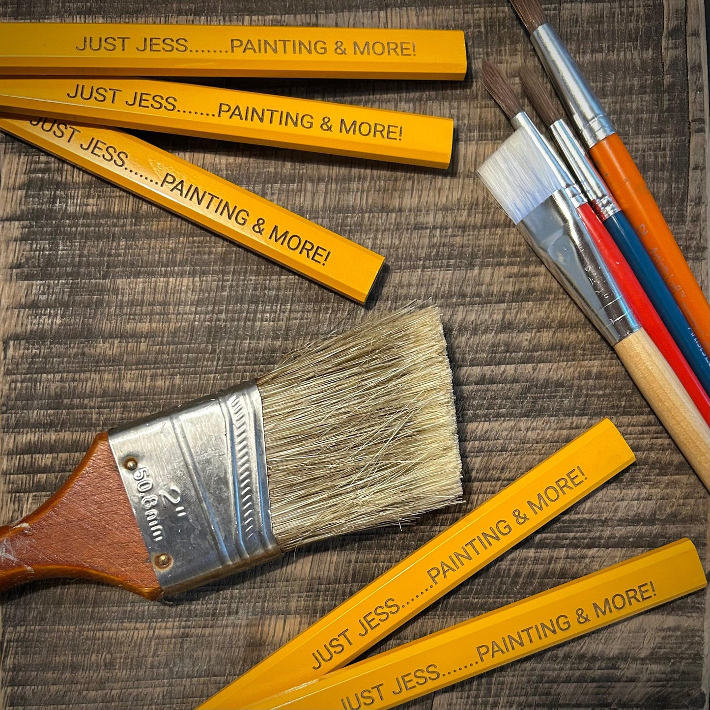 Personalized Engraved Carpenter Pencils