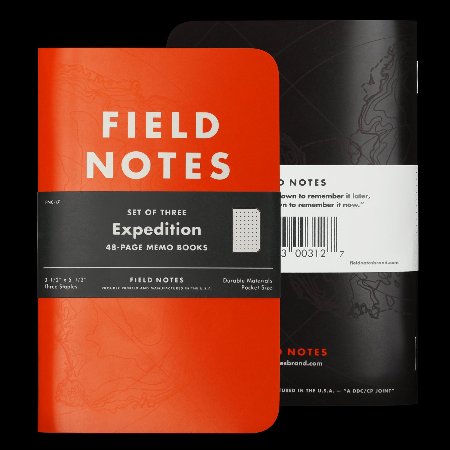 Field Notes: Expedition Memo Book - 3 Pack