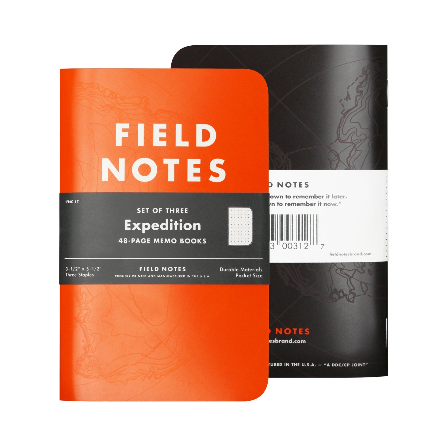 Field Notes: Expedition Memo Book - 3 Pack