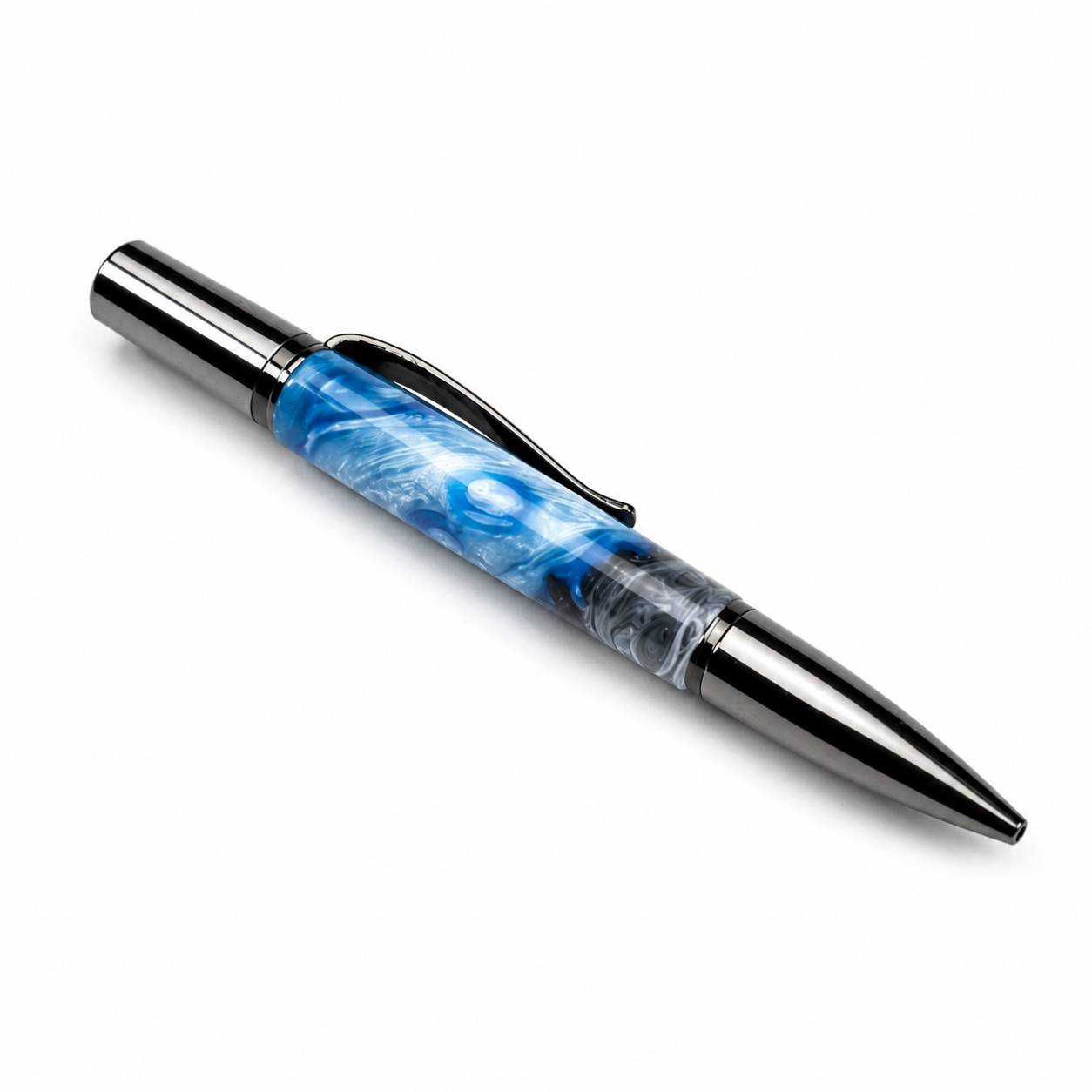 Ocean Blue Acrylic Ballpoint Pen
