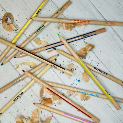 Custom Engraved Musgrave Coloring Pencils – 12 Count – Made in USA
