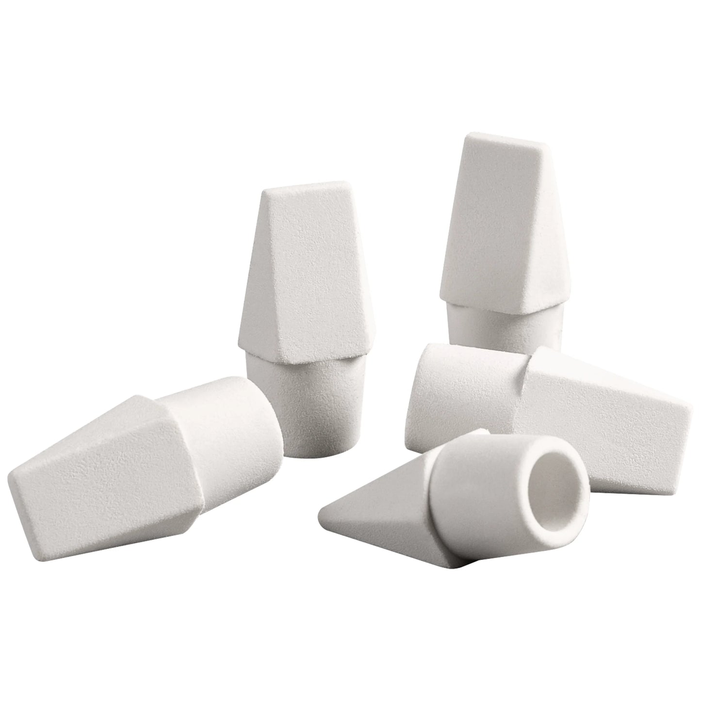 Ticonderoga White Cap Eraser 10 Count