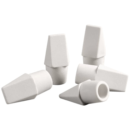 Ticonderoga White Cap Eraser 10 Count