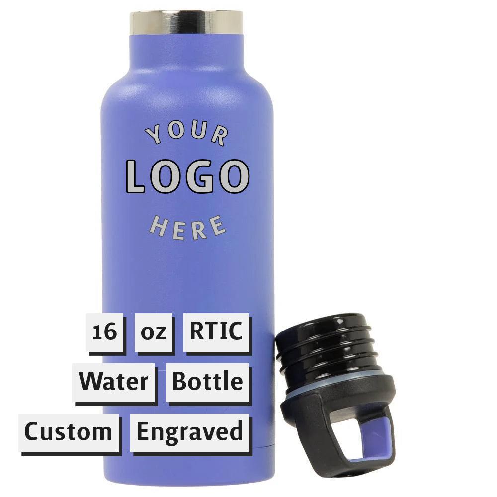 Personalized 16 oz RTIC Stainless Steel Water Bottles