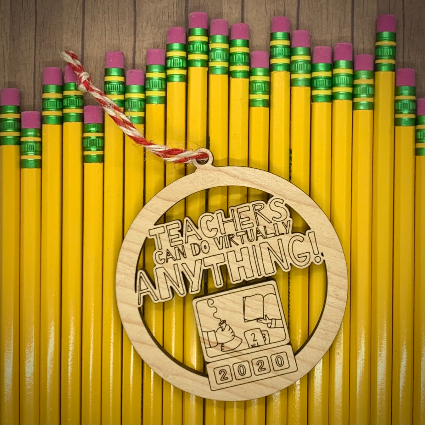 Teacher Ornament - Christmas 2021 - Whidden's Woodshop
