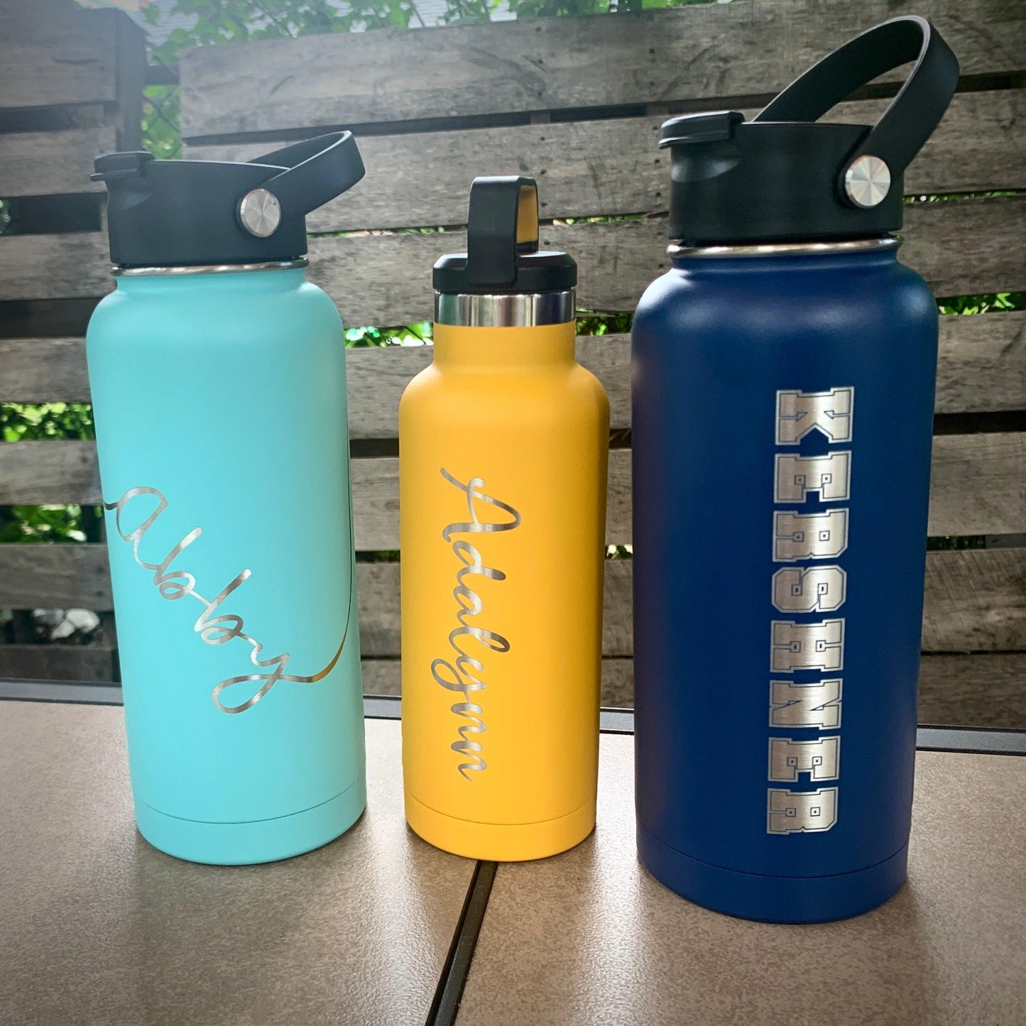 Personalized 16 oz RTIC Stainless Steel Water Bottles