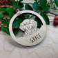 Puppy Ornament - Personalized