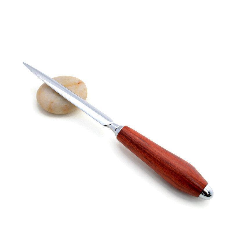 Bloodwood and Chrome Letter Opener - Whidden's Woodshop