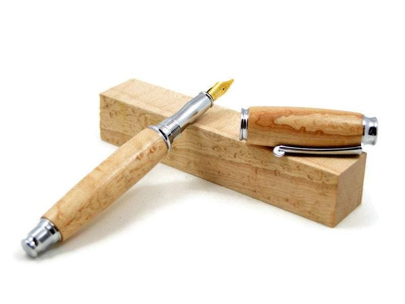 Bird's Eye Maple Pen Blanks - Whidden's Woodshop