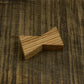 Zebrawood Inlay | Wood Bow Tie Accents | Board Stitcher | Wood Bow Tie | Wood Inlay | Set of 2 or 4 - Whidden's Woodshop